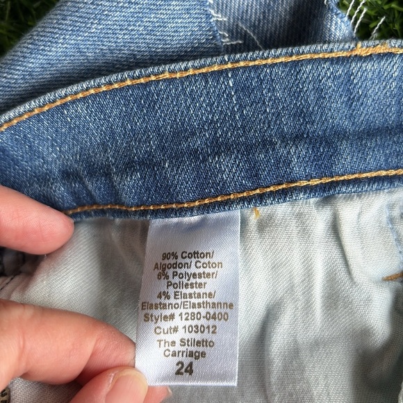 CURRENT/ELLIOTT Cut Off Denim Shorts size 24 - Picture 6 of 9